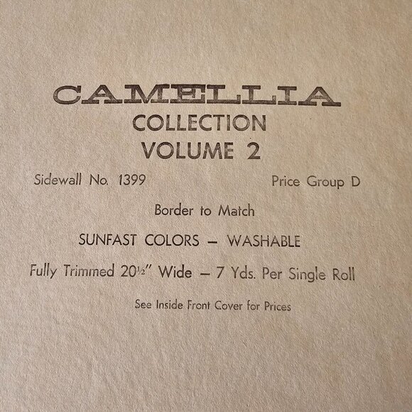 Vintage Wallpaper Sample Sheet 70s Demask Classic Grandmillennial Traditional - Picture 6 of 6